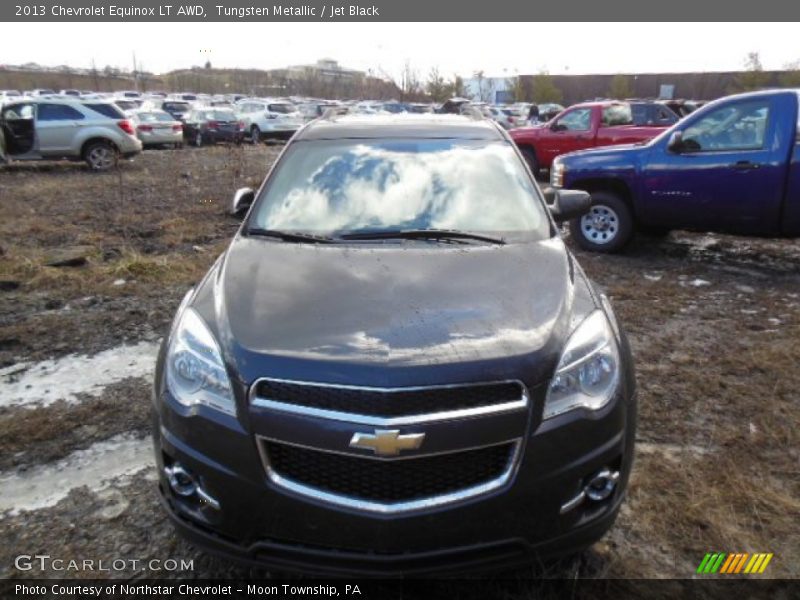 Tungsten Metallic / Jet Black 2013 Chevrolet Equinox LT AWD