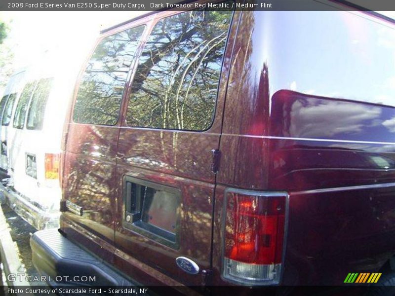 Dark Toreador Red Metallic / Medium Flint 2008 Ford E Series Van E250 Super Duty Cargo