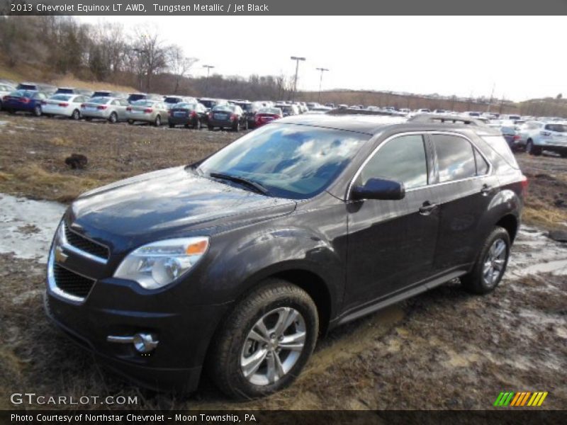 Tungsten Metallic / Jet Black 2013 Chevrolet Equinox LT AWD