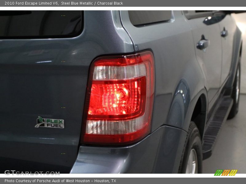 Steel Blue Metallic / Charcoal Black 2010 Ford Escape Limited V6