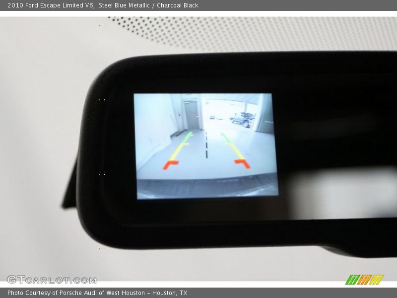 Steel Blue Metallic / Charcoal Black 2010 Ford Escape Limited V6