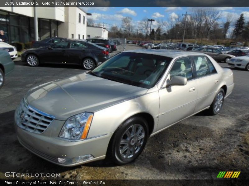 Gold Mist / Cashmere/Cocoa 2008 Cadillac DTS