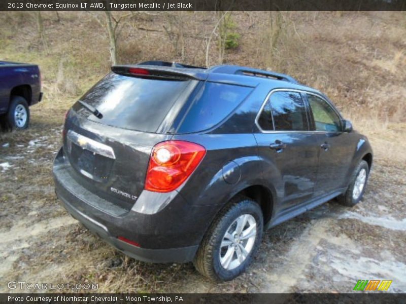 Tungsten Metallic / Jet Black 2013 Chevrolet Equinox LT AWD