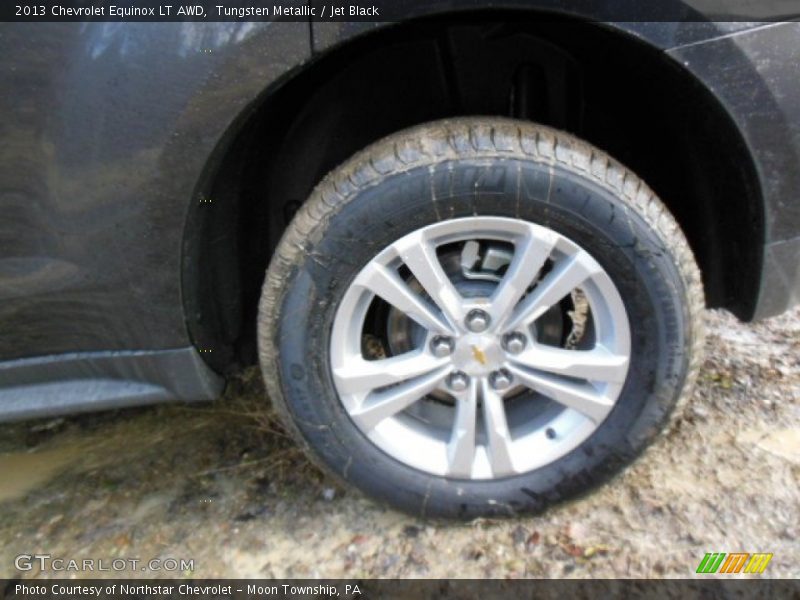 Tungsten Metallic / Jet Black 2013 Chevrolet Equinox LT AWD