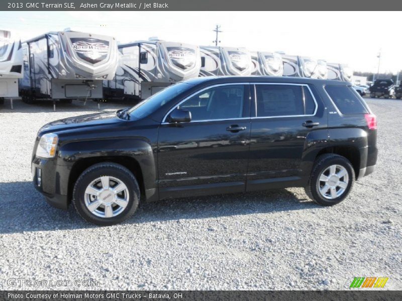 Ashen Gray Metallic / Jet Black 2013 GMC Terrain SLE