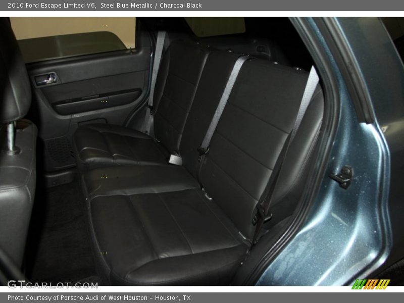 Steel Blue Metallic / Charcoal Black 2010 Ford Escape Limited V6