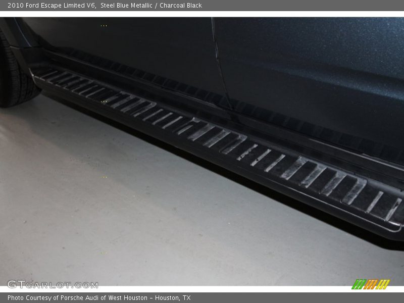 Steel Blue Metallic / Charcoal Black 2010 Ford Escape Limited V6