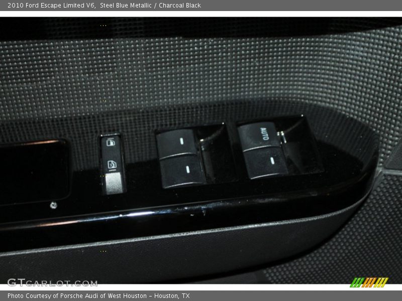 Steel Blue Metallic / Charcoal Black 2010 Ford Escape Limited V6