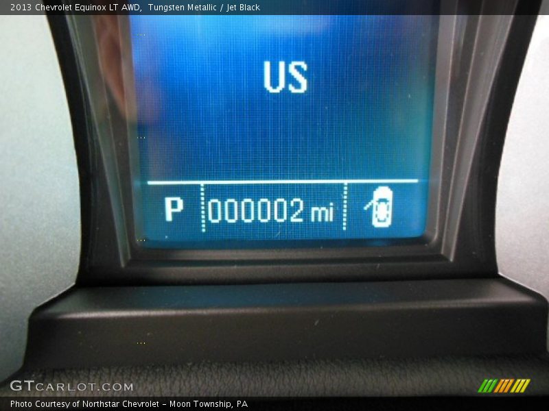 Tungsten Metallic / Jet Black 2013 Chevrolet Equinox LT AWD