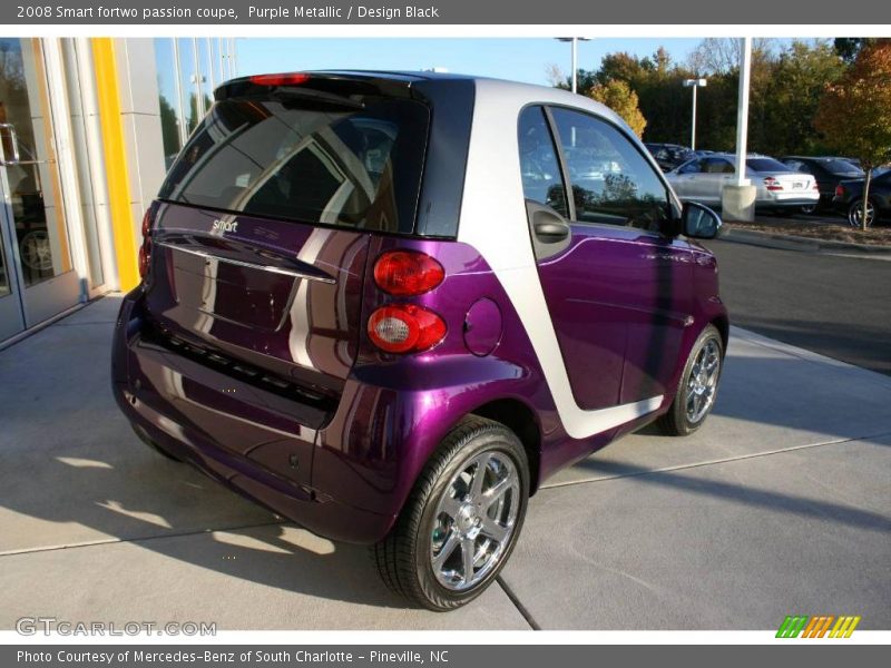 Purple Metallic / Design Black 2008 Smart fortwo passion coupe