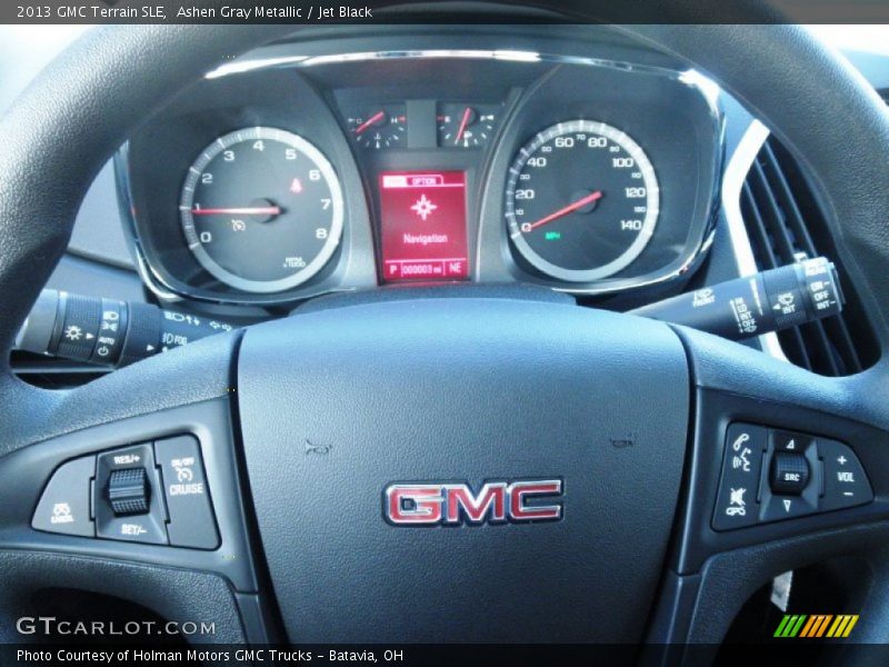 Ashen Gray Metallic / Jet Black 2013 GMC Terrain SLE