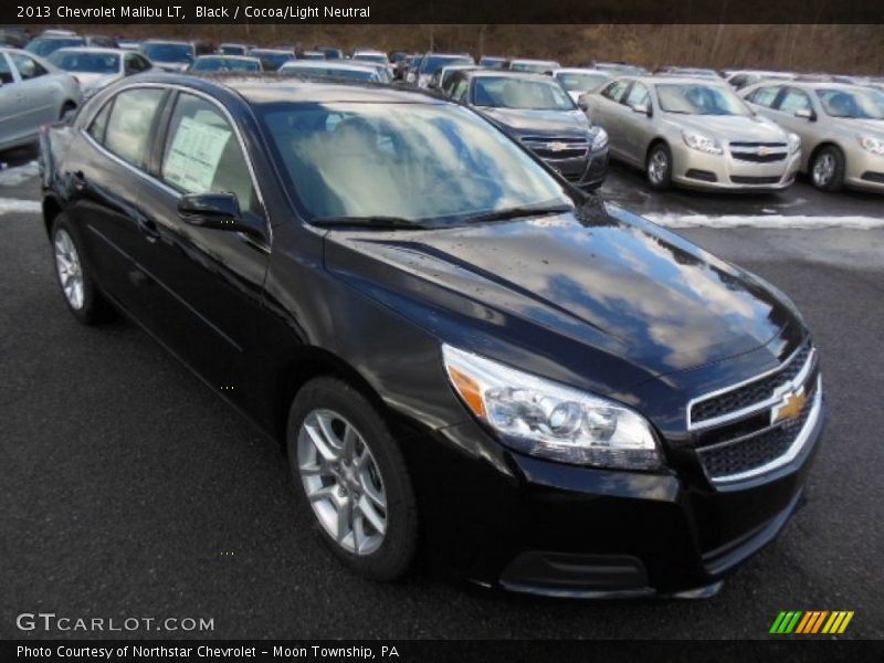 Black / Cocoa/Light Neutral 2013 Chevrolet Malibu LT