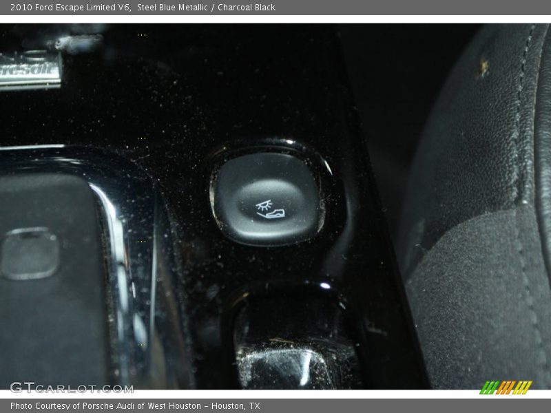 Steel Blue Metallic / Charcoal Black 2010 Ford Escape Limited V6