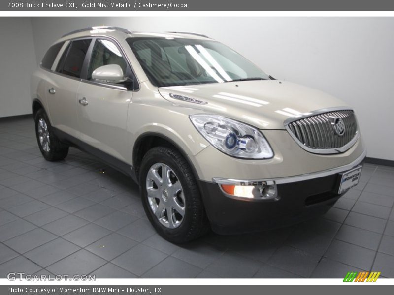 Gold Mist Metallic / Cashmere/Cocoa 2008 Buick Enclave CXL