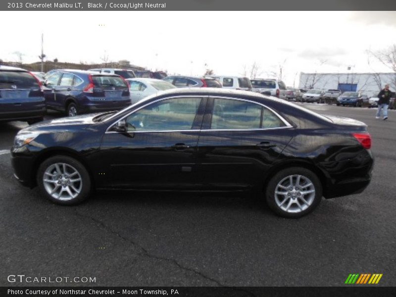 Black / Cocoa/Light Neutral 2013 Chevrolet Malibu LT