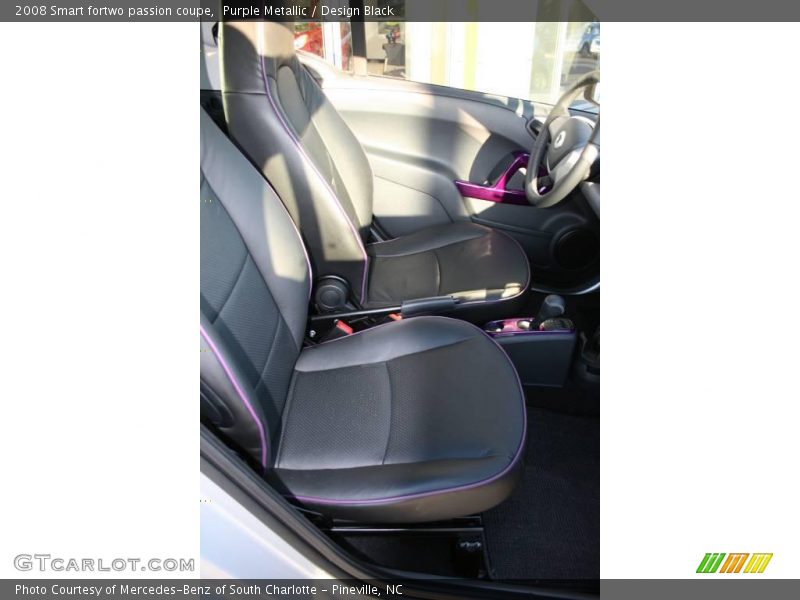 Purple Metallic / Design Black 2008 Smart fortwo passion coupe