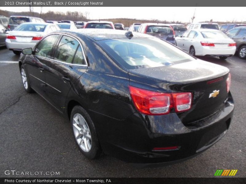 Black / Cocoa/Light Neutral 2013 Chevrolet Malibu LT