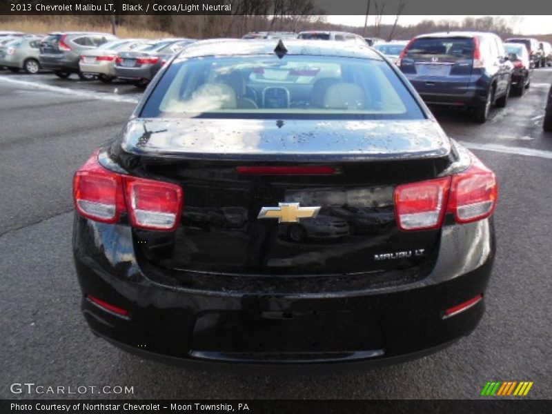 Black / Cocoa/Light Neutral 2013 Chevrolet Malibu LT