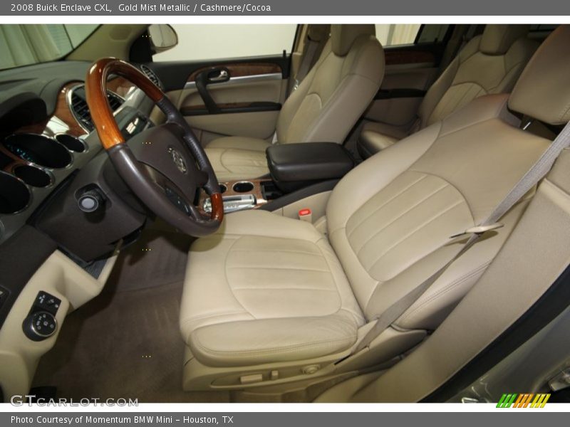 Gold Mist Metallic / Cashmere/Cocoa 2008 Buick Enclave CXL