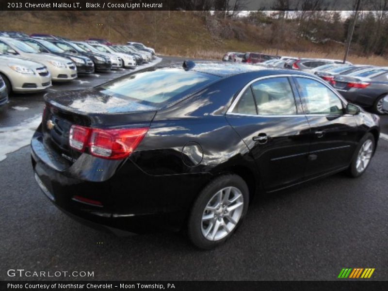 Black / Cocoa/Light Neutral 2013 Chevrolet Malibu LT