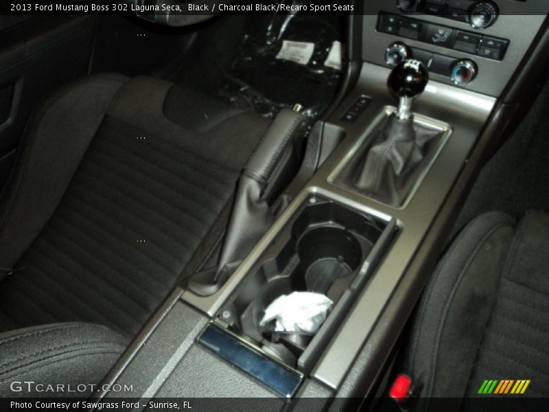 Black / Charcoal Black/Recaro Sport Seats 2013 Ford Mustang Boss 302 Laguna Seca