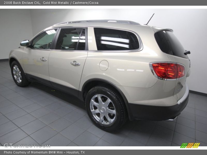 Gold Mist Metallic / Cashmere/Cocoa 2008 Buick Enclave CXL