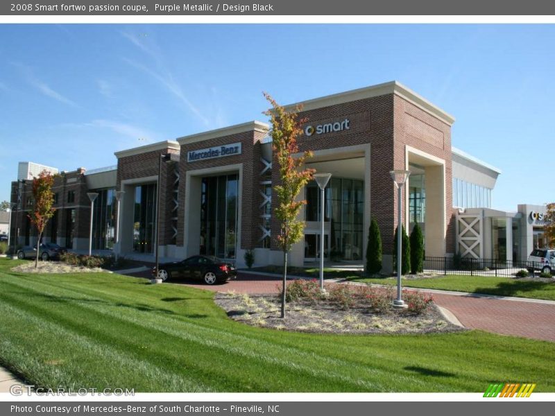 Purple Metallic / Design Black 2008 Smart fortwo passion coupe