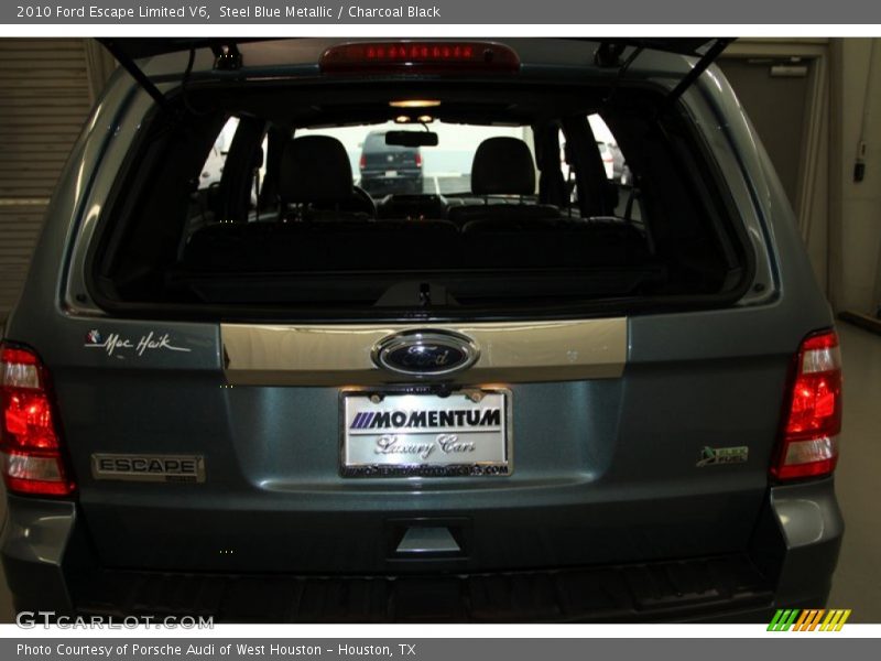 Steel Blue Metallic / Charcoal Black 2010 Ford Escape Limited V6