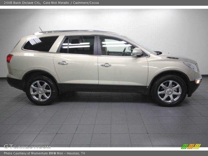 Gold Mist Metallic / Cashmere/Cocoa 2008 Buick Enclave CXL