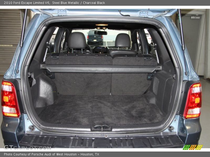 Steel Blue Metallic / Charcoal Black 2010 Ford Escape Limited V6