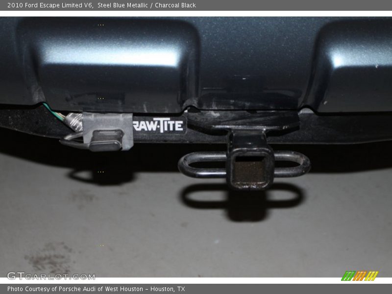 Steel Blue Metallic / Charcoal Black 2010 Ford Escape Limited V6