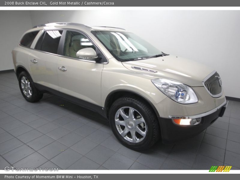 Gold Mist Metallic / Cashmere/Cocoa 2008 Buick Enclave CXL