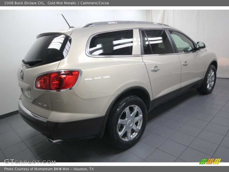 Gold Mist Metallic / Cashmere/Cocoa 2008 Buick Enclave CXL