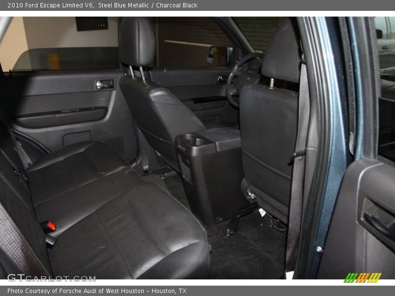 Steel Blue Metallic / Charcoal Black 2010 Ford Escape Limited V6