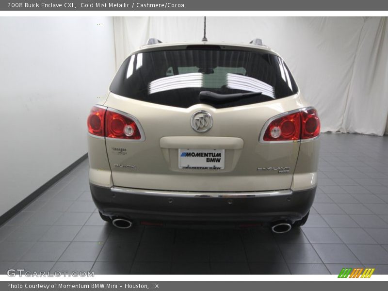Gold Mist Metallic / Cashmere/Cocoa 2008 Buick Enclave CXL