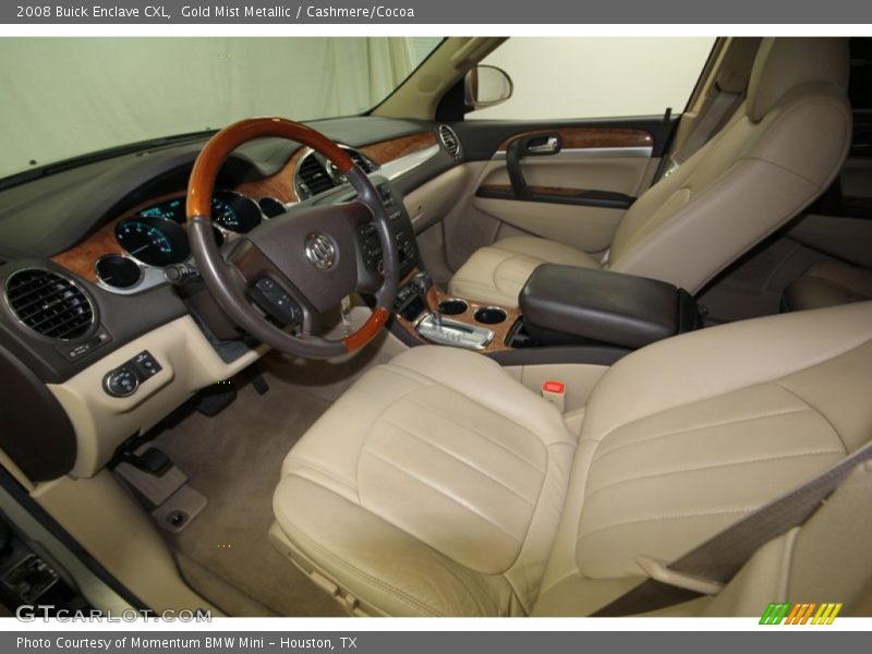 Gold Mist Metallic / Cashmere/Cocoa 2008 Buick Enclave CXL