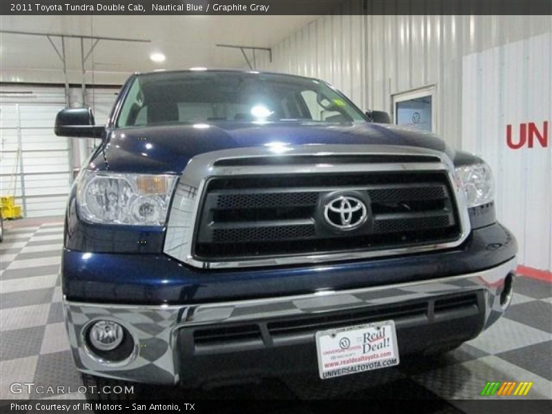 Nautical Blue / Graphite Gray 2011 Toyota Tundra Double Cab