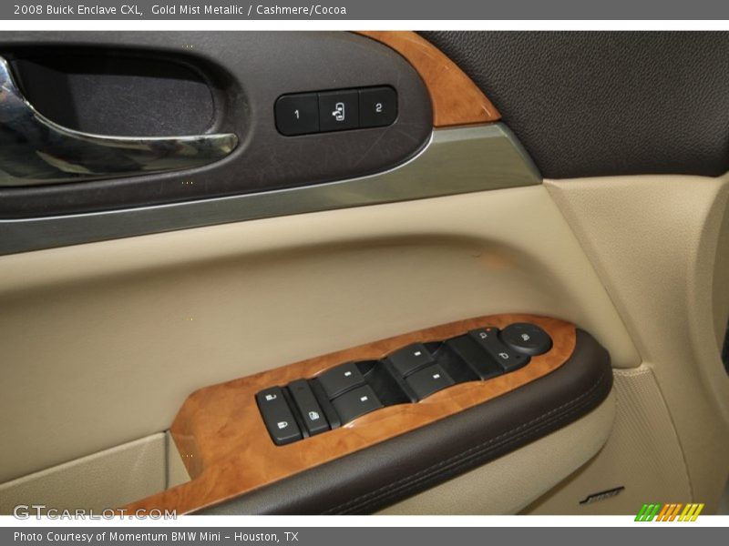 Gold Mist Metallic / Cashmere/Cocoa 2008 Buick Enclave CXL