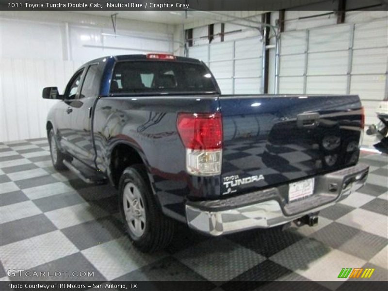 Nautical Blue / Graphite Gray 2011 Toyota Tundra Double Cab