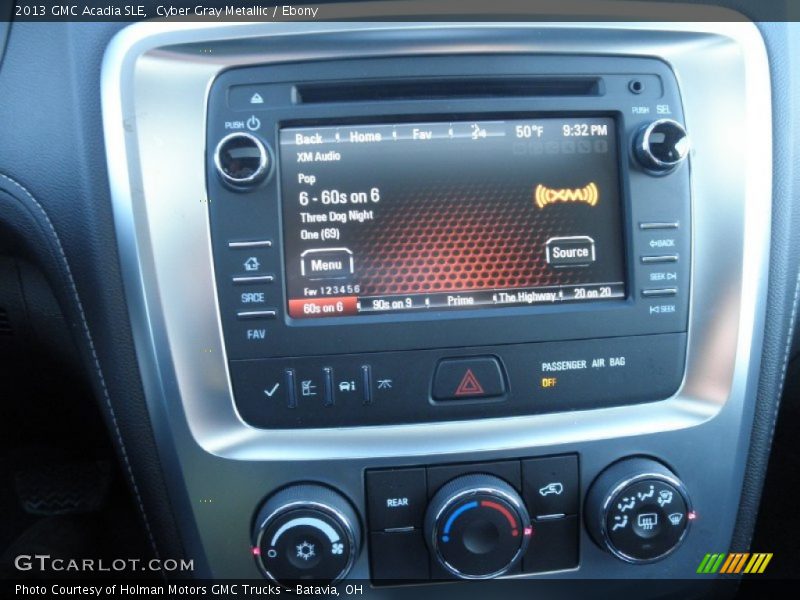 Cyber Gray Metallic / Ebony 2013 GMC Acadia SLE