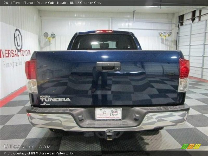 Nautical Blue / Graphite Gray 2011 Toyota Tundra Double Cab