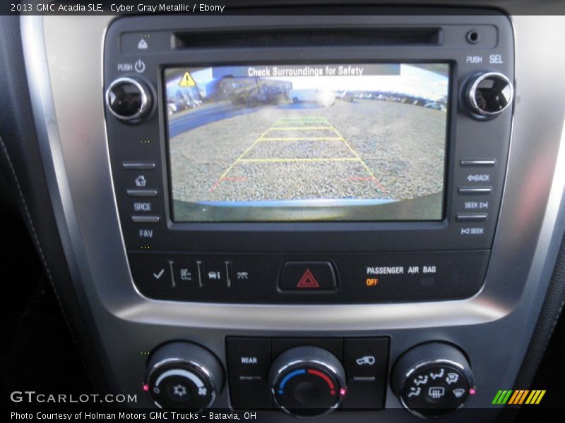 Cyber Gray Metallic / Ebony 2013 GMC Acadia SLE