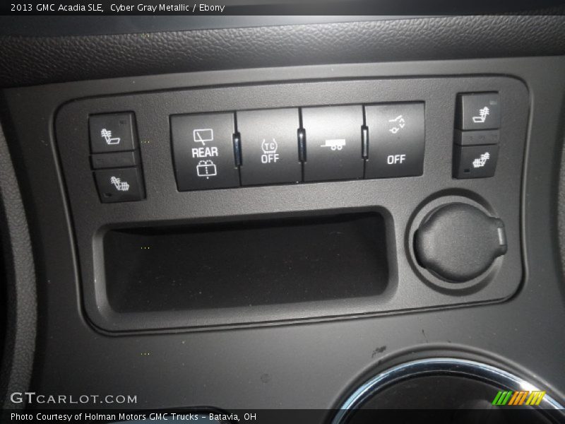 Cyber Gray Metallic / Ebony 2013 GMC Acadia SLE