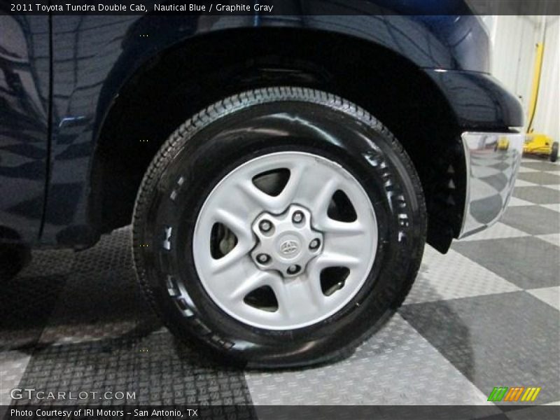 Nautical Blue / Graphite Gray 2011 Toyota Tundra Double Cab