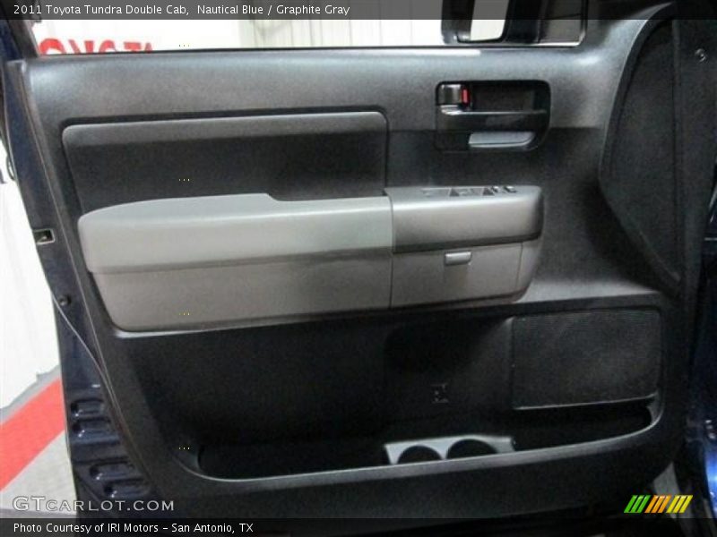 Nautical Blue / Graphite Gray 2011 Toyota Tundra Double Cab