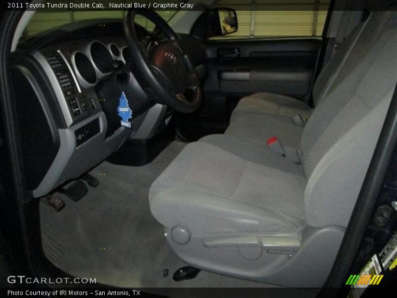 Nautical Blue / Graphite Gray 2011 Toyota Tundra Double Cab