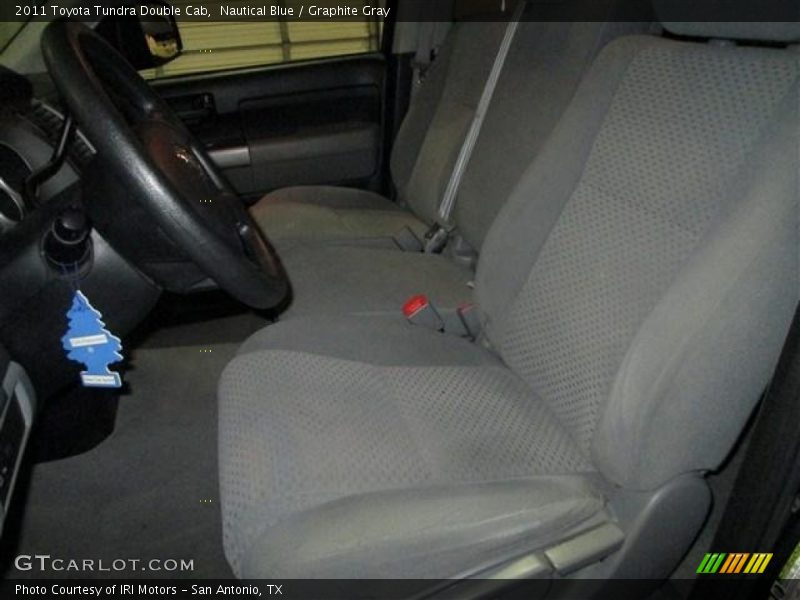 Nautical Blue / Graphite Gray 2011 Toyota Tundra Double Cab