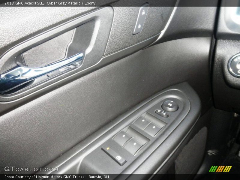 Cyber Gray Metallic / Ebony 2013 GMC Acadia SLE