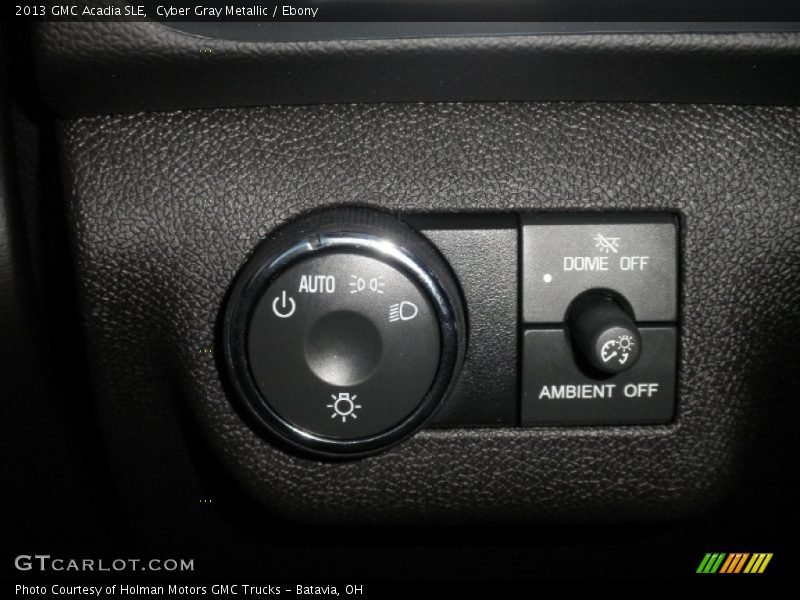 Cyber Gray Metallic / Ebony 2013 GMC Acadia SLE