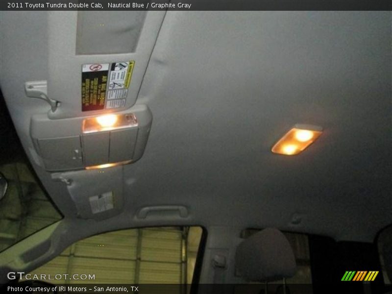 Nautical Blue / Graphite Gray 2011 Toyota Tundra Double Cab